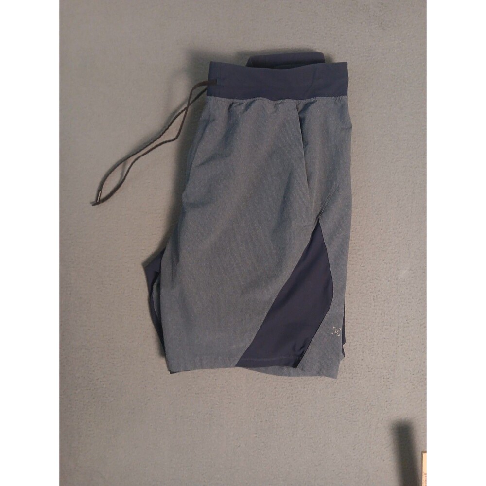 Lululemon Namastay at the Beach Lined Running Shorts Men’s Large 34" Waist Blue